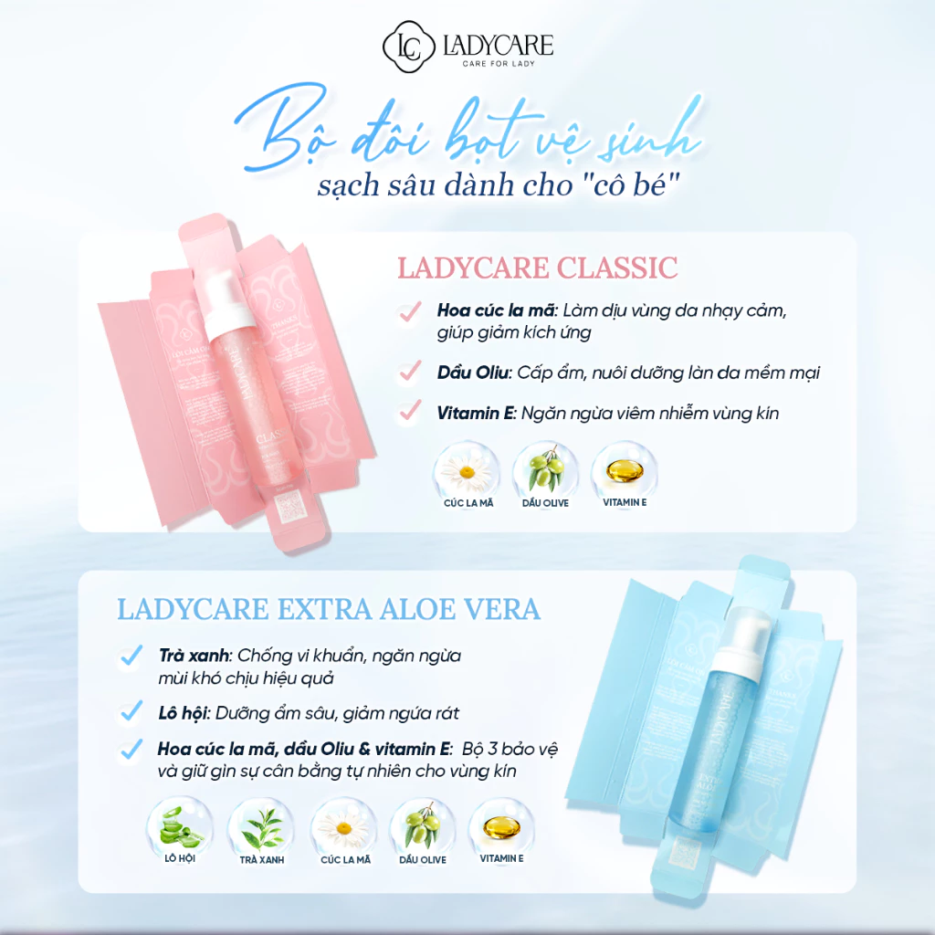 Bộ đôi Ladycare và thành phần