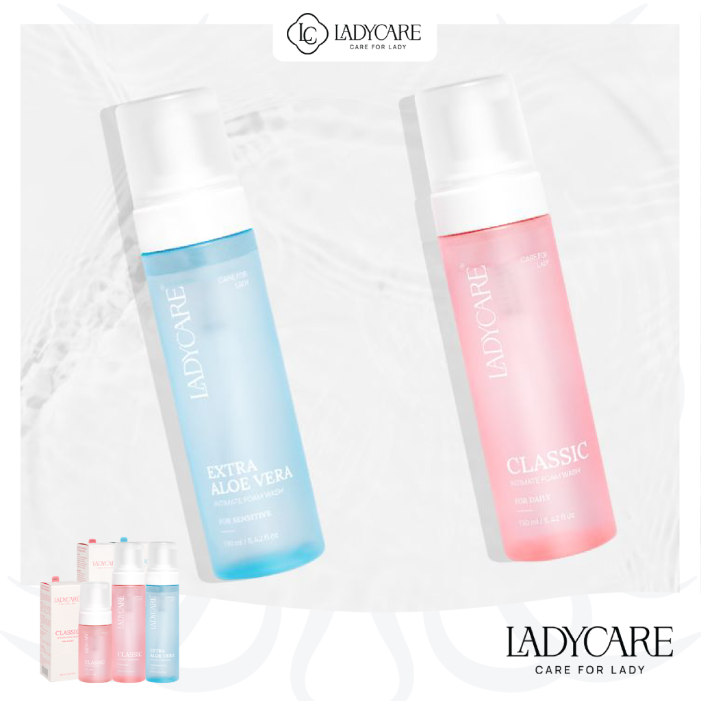 Công nghệ tạo bọt Ladycare bọt mịn dễ thẩm thấu